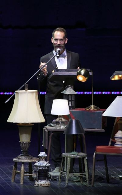 Terence McFarland, Executive Producer LA Stage Alliance speaks during the 2012 LA Sta Photo