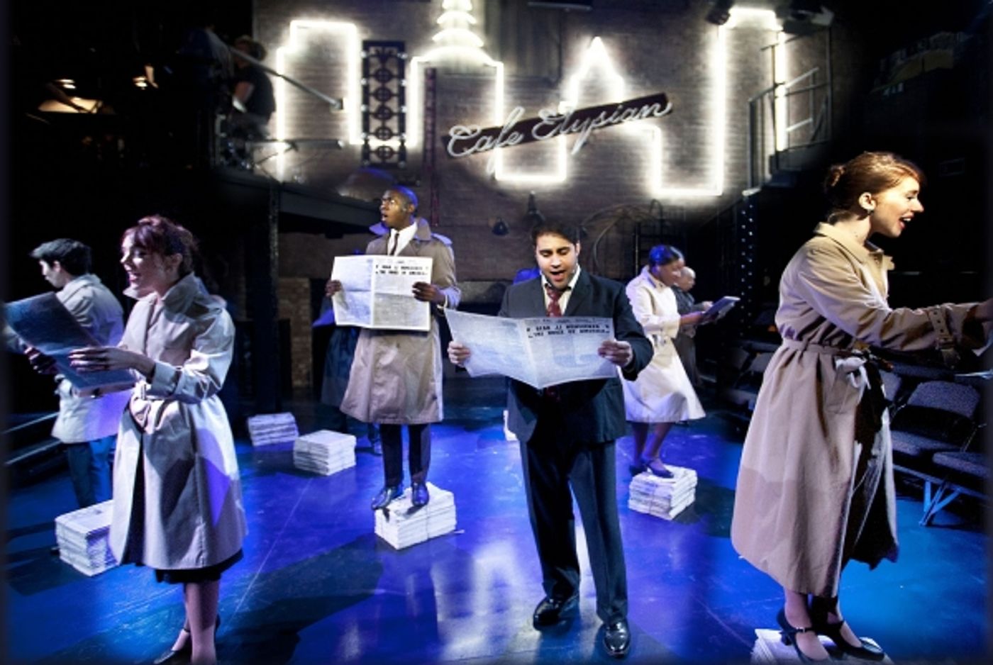 Photo Flash: First Look at Arcola Theatre's SWEET SMELL OF SUCCESS UK Premiere  Image