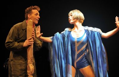 Andrew Lupp (Captain Billy) and Summer Naomi Smart (Edythe) Photo