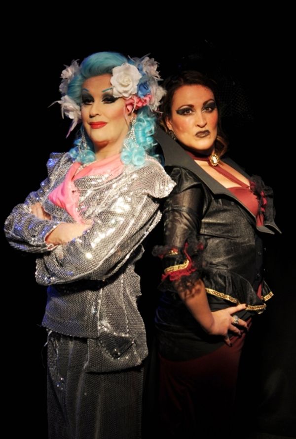 Dusty O as Sofonda Cox, Lucyelle Cliffe as Queen Runt Photo