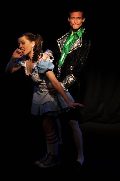 Rae Brogan as Alice Fitz-Nicely Gary Albert Hughes as Dick  Photo