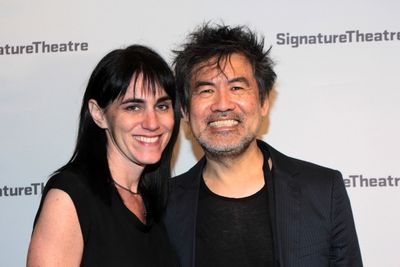 Leigh Silverman, David Henry Hwang Photo