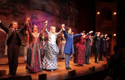 Peter Benson, Jessie Mueller, Betsy Wolfe, Stephanie J. Block, Chita Rivera, Jim Nort Photo