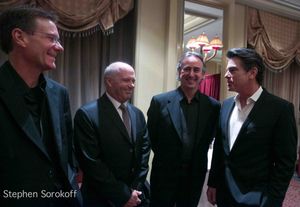 Rod Harbour, Ken Wild, Music director Jeff Colella, Peter Gallagher @ BroadwayWorld Rod Harbour, Ken Wild, Music director Jeff Colella, Peter Gallagher Photo