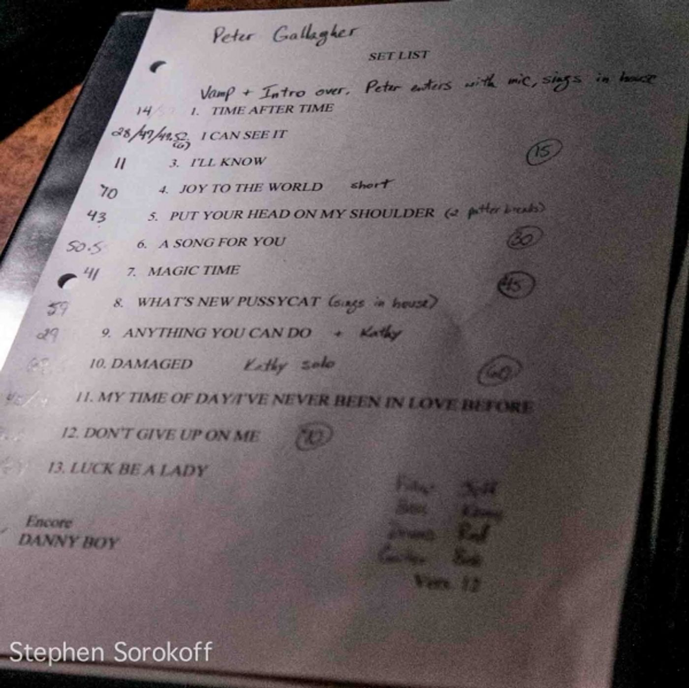 Photo Coverage: Peter Gallagher Brings HOW'D ALL YOU PEOPLE GET IN MY ROOM? to Feinstein's  Image