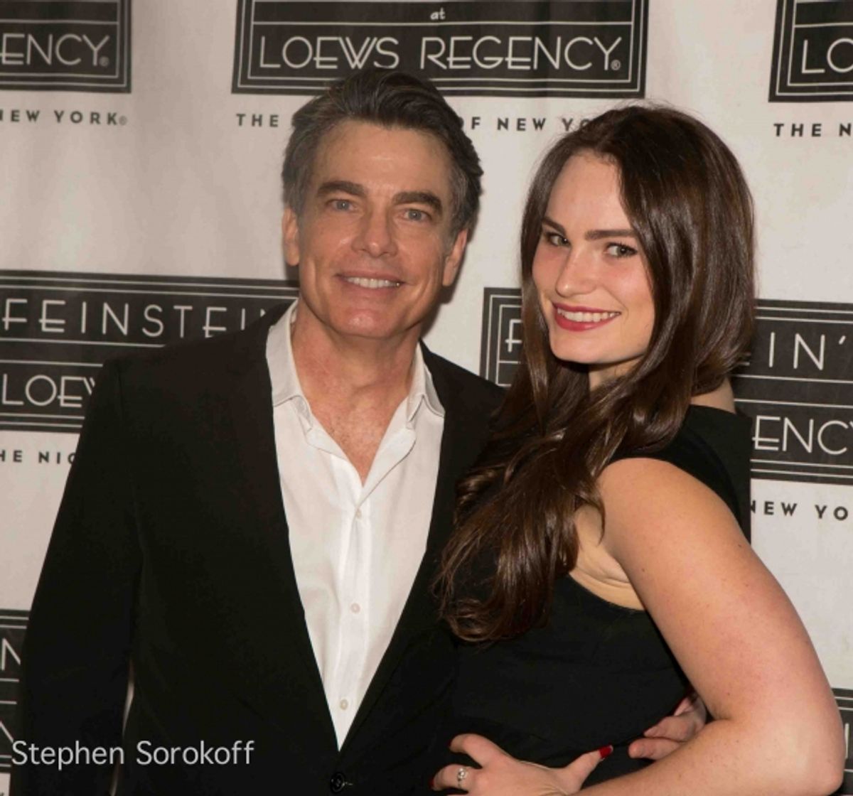Peter Gallagher & Kathryn Gallagher at 