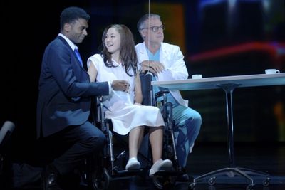 Nik Walker, Kimiko Glenn and Tom Hewitt  Photo