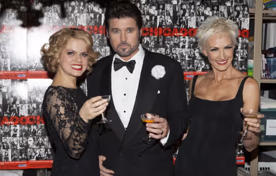 Amy Spanger, Billy Ray Cyrus and Amra-Faye Wright Photo