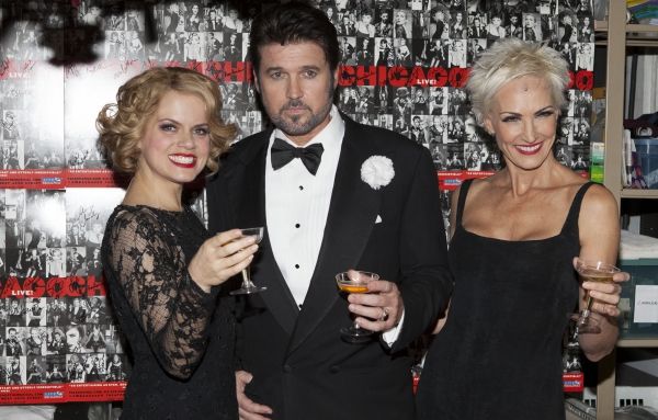 Amy Spanger, Billy Ray Cyrus and Amra-Faye Wright Photo