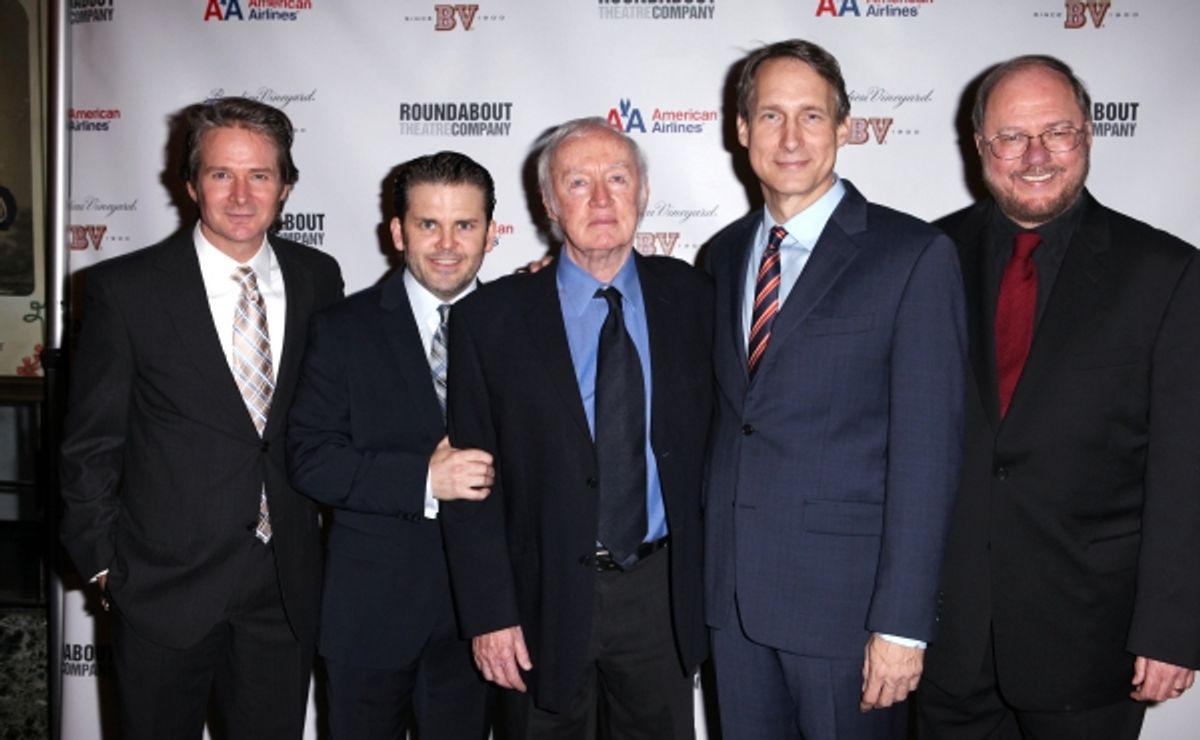 Peter Benson, Robert Creighton, Jim Norton, Gregg Edelman & Rupert Holmes
 at 