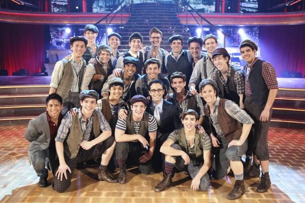 Photo Flash: NEWSIES Cast Performs on DANCING WITH THE STARS — photo 3 of 3