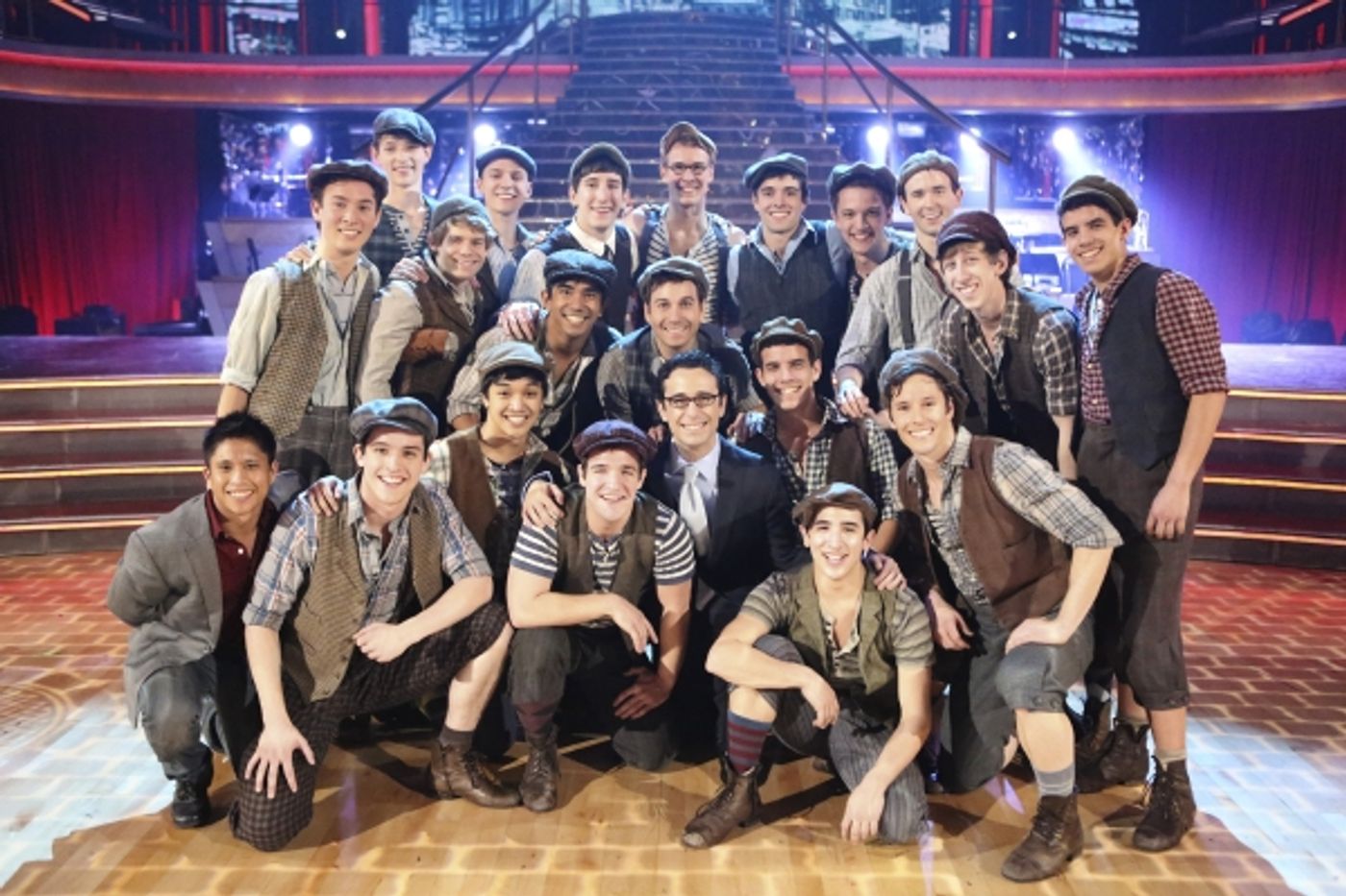 Photo Flash: NEWSIES Cast Performs on DANCING WITH THE STARS Photo Flash: NEWSIES Cast Performs on DANCING WITH THE STARS Image