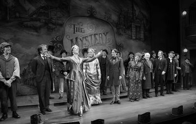 Nicholas Barasch, Peter Benson, Jessie Mueller, Betsy Wolfe, Stephanie J. Block, Chit Photo
