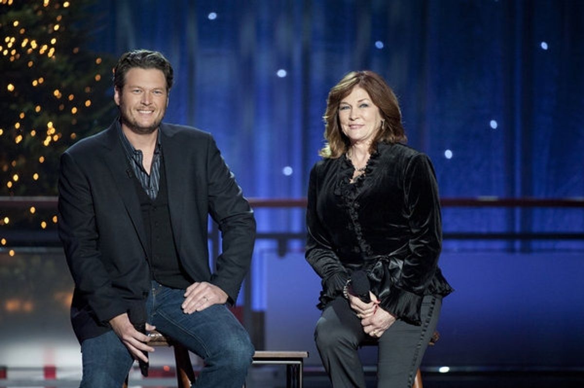 Blake Shelton, Dorothy Shackleford at 