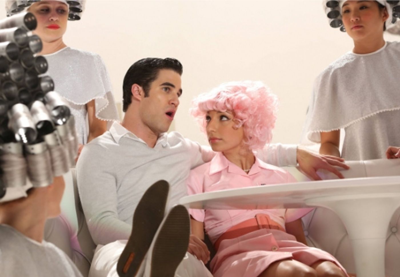 Photo Flash: First Look at GLEE's  'Glease' Episode!  Image