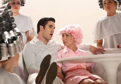 Darren Criss, Vanessa Langies Photo