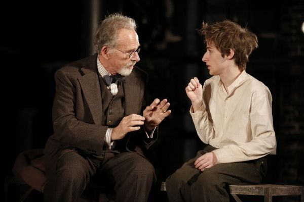 Ron Rifkin and Noah Robbins in The Twenty-Seventh Man, written by Nathan Englander an Photo