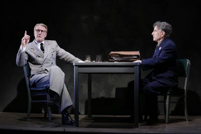 Byron Jennings and Chip Zien in The Twenty-Seventh Man, written by Nathan Englander a Photo