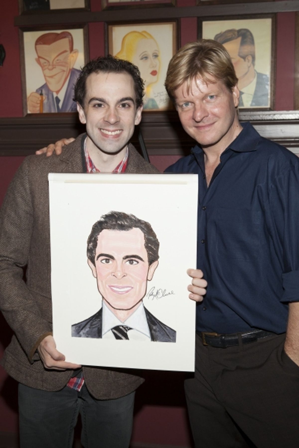 Rob McClure and Christopher Curtis
 at 