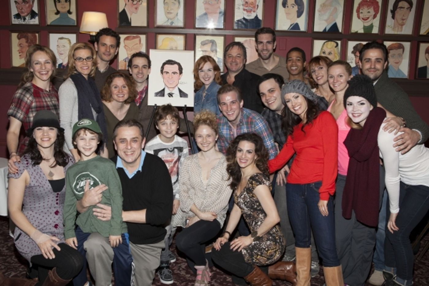 Photo Coverage: CHAPLIN's Rob McClure Receives a Portrait at Sardi's  Image