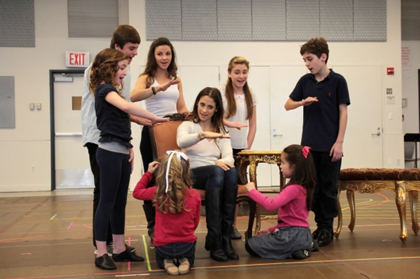 Photo Coverage: Paper Mill Playhouse's THE SOUND OF MUSIC Meets the Press  Image