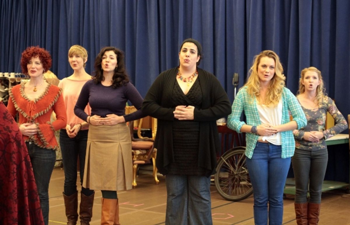 Norah Long, Kera Halbersleben, Christine Cornell, Nadine Zahr, Ashley Kate Adams, Jenavene Hester
 at 