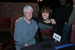Ben Babylon (right) with record producer and engineer Ken Scott (The Beatles, Elton John, David Bowie) @ BroadwayWorld Ben Babylon (right) with record producer and engineer Ken Scott (The Beatles, Elton J Photo