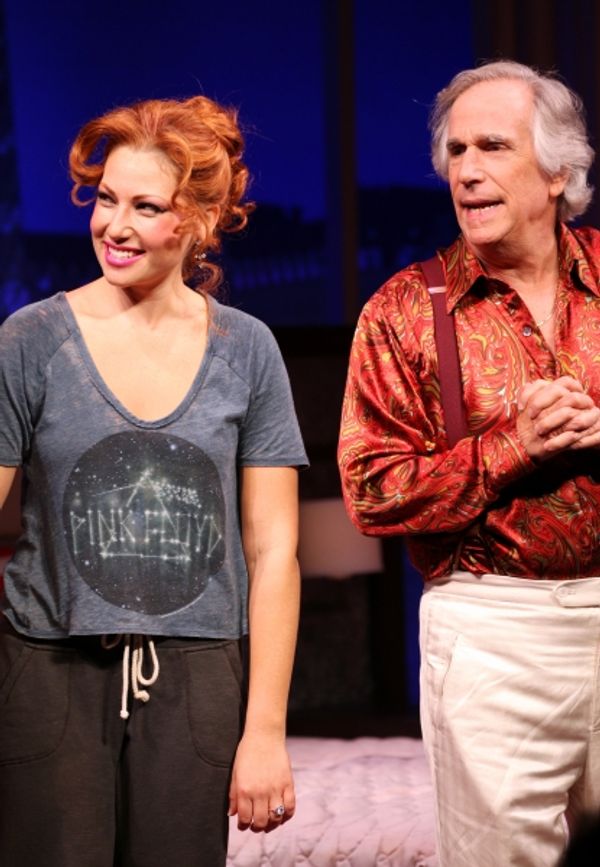 Ari Graynor & Henry Winkler Photo