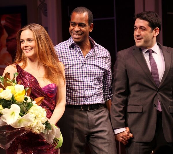 Alicia Silverstone, Daniel Breaker & Evan Cabnet Photo