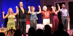 Jenni Barber, Cheyenne Jackson, Ari Graynor, Henry Winkler, Alicia Silverstone & Dani Photo