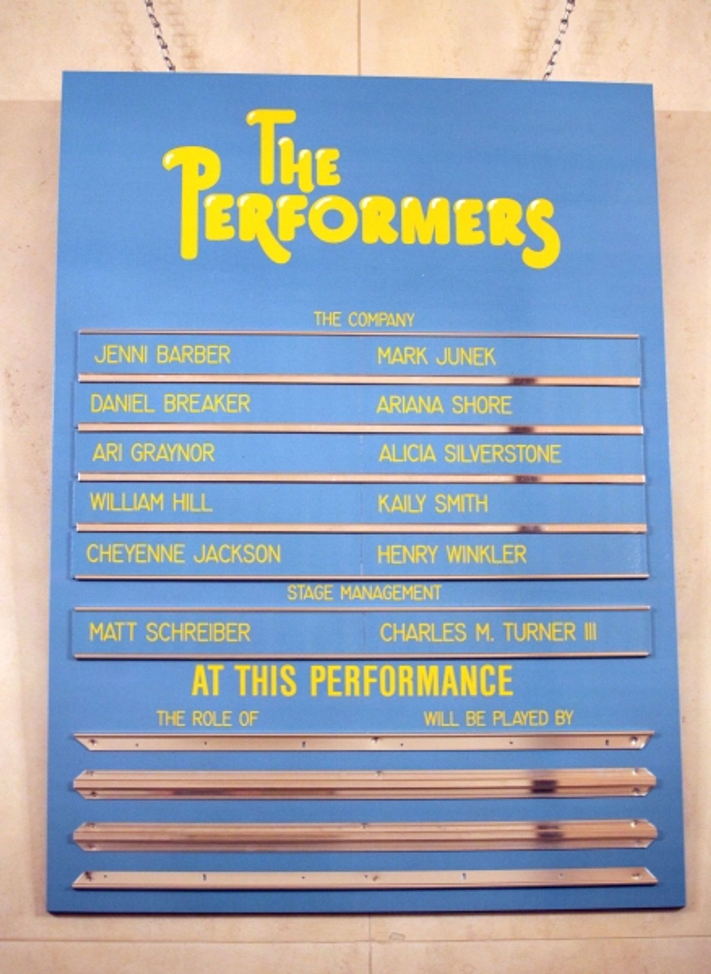 Photo Coverage: THE PERFORMERS Broadway Opening Night - Curtain Call! Image