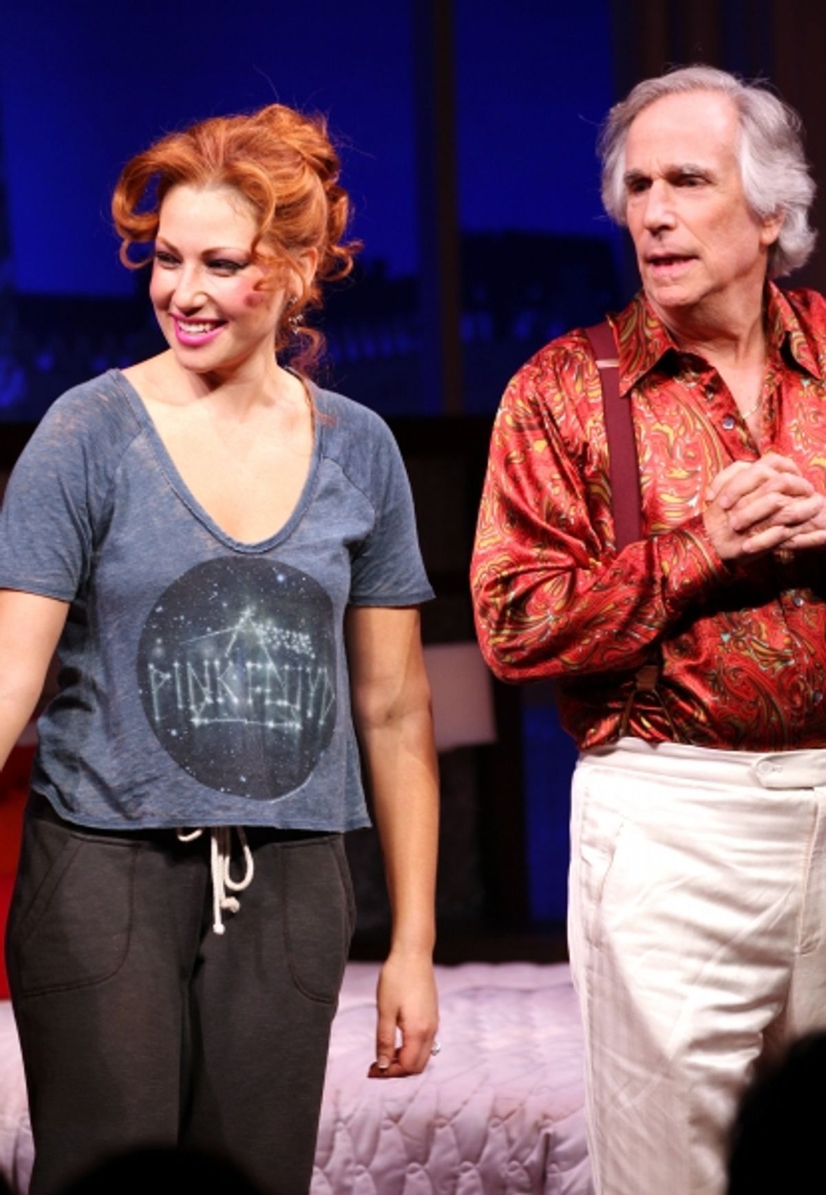 Ari Graynor & Henry Winkler at 