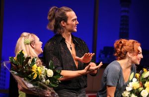 Jenni Barber, Cheyenne Jackson & Ari Graynor @ BroadwayWorld Jenni Barber, Cheyenne Jackson & Ari Graynor Photo