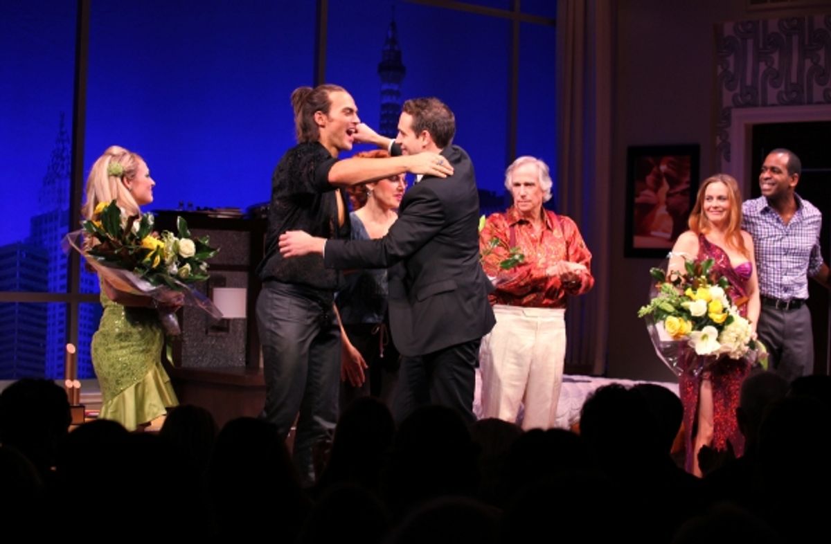 Jenni Barber, David West Read, Cheyenne Jackson, Ari Graynor, Henry Winkler, Alicia Silverstone, Daniel Breaker at 