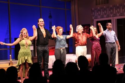 Jenni Barber, Cheyenne Jackson, Ari Graynor, Henry Winkler, Alicia Silverstone & Dani Photo
