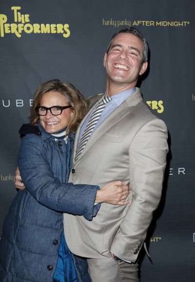 Amy Sedaris & Andy Cohen Photo