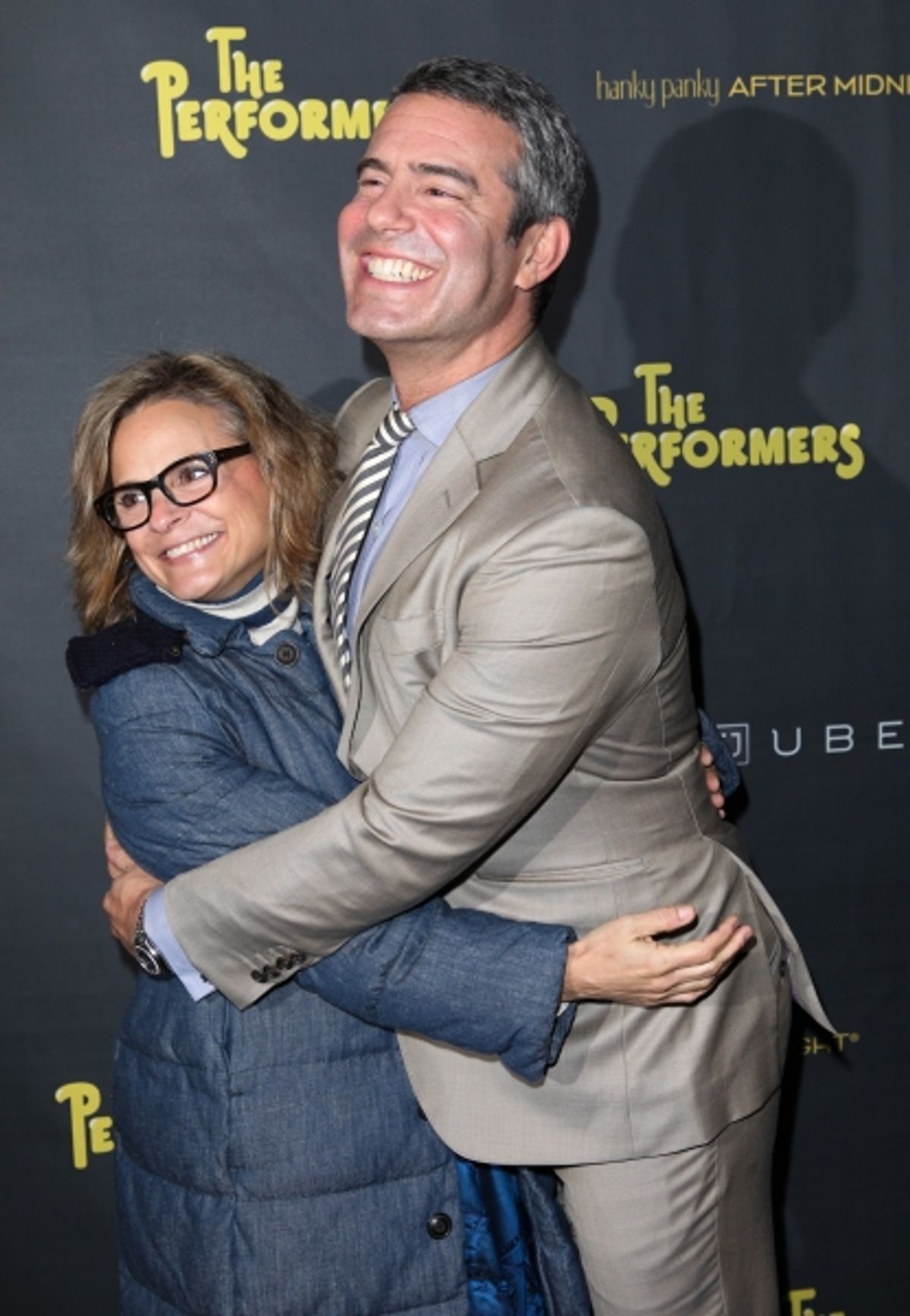 Amy Sedaris & Andy Cohen at 