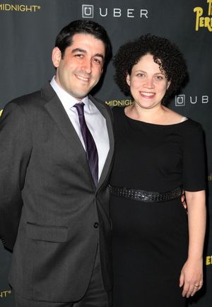Evan Cabnet & wife @ BroadwayWorld Evan Cabnet & wife Photo