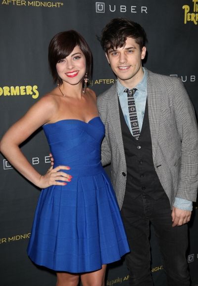 Krista Rodriguez and Andy Mientus Photo