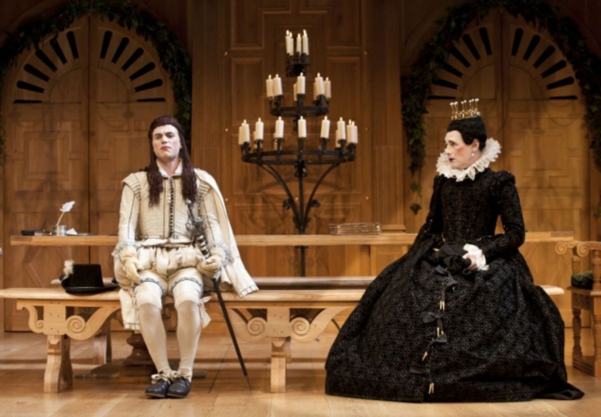 Johnny Flynn and Mark Rylance at 