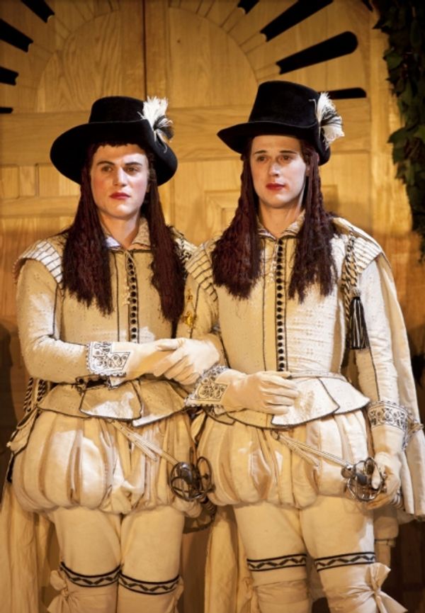 Johnny Fllynn and Samuel Barnett Photo