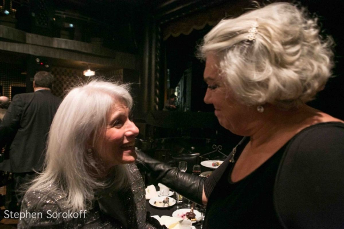 Jamie deRoy & Tyne Daly at 