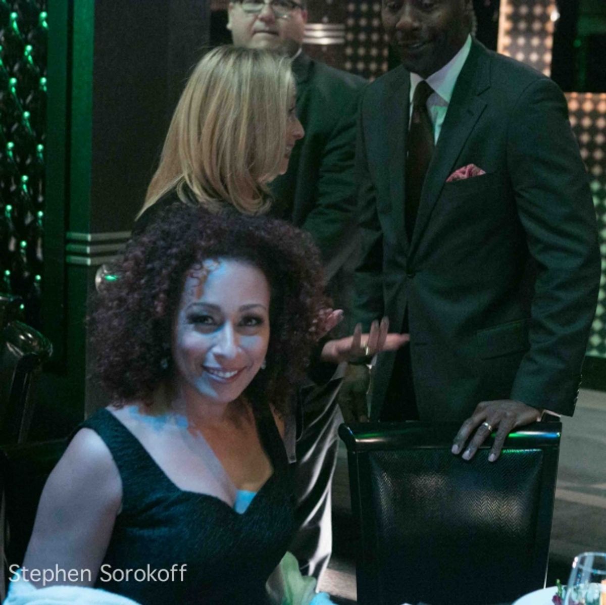 Tamara Tunie & Gregory Generet at 