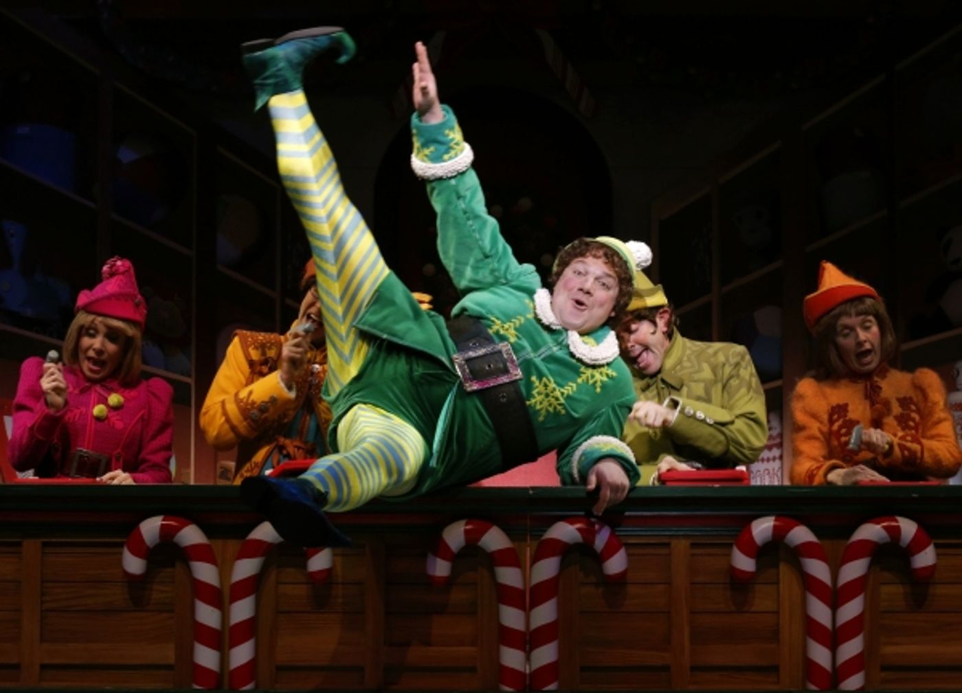 Photo Flash: First Look at Beth Leavel, Leslie Kritzer & More in ELF!  Image