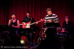 Daisy Eagan, Danny Goldstein, and Band Photo