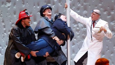 THAY FLOYD, MARK LEDBETTER, JEREMY SHINDER and EDDIE KORBICH Photo