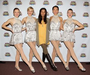 Padma Lakshmi and The Rockettes @ BroadwayWorld Padma Lakshmi and The Rockettes Photo