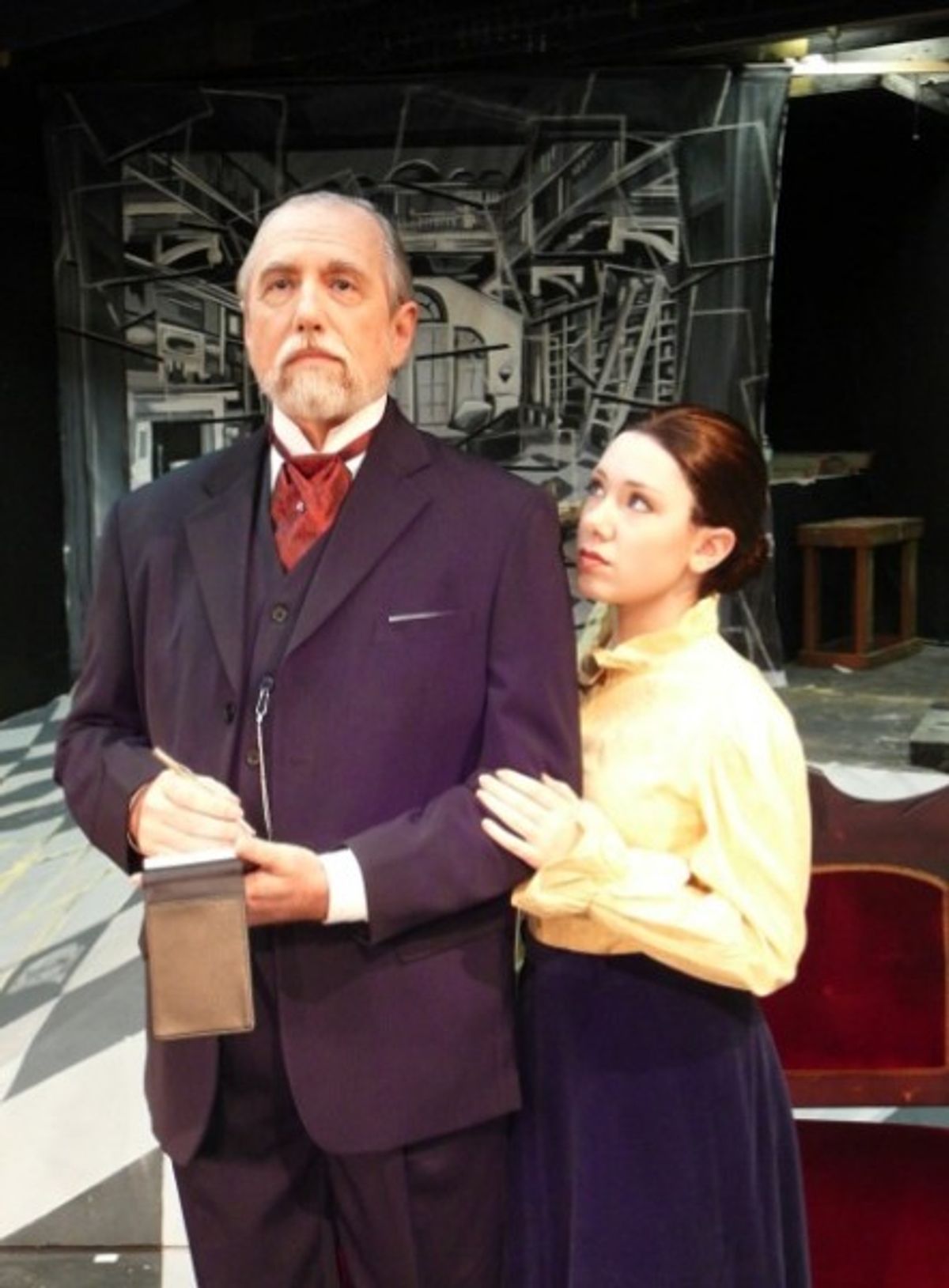 Jack McDaniel, Jenni Schwartz at 