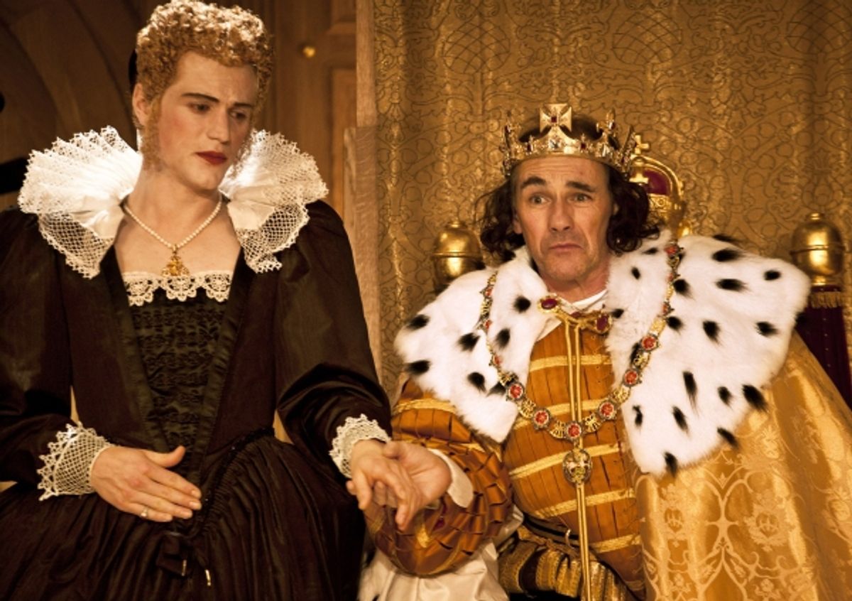 Johnny Flynn as Lady Anne and Mark Rylance as Richard III at 