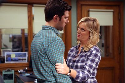 Adam Scott, Amy Poehler Photo
